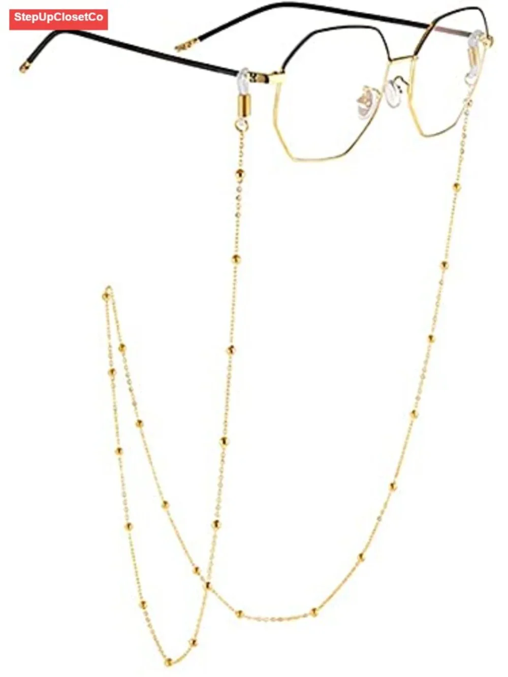 Eyeglass Chain for Women Sunglasses Holders - 14K Gold Plated Adjustable